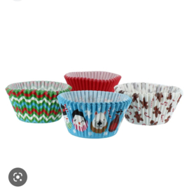 Christmas friends baking cups 100 st