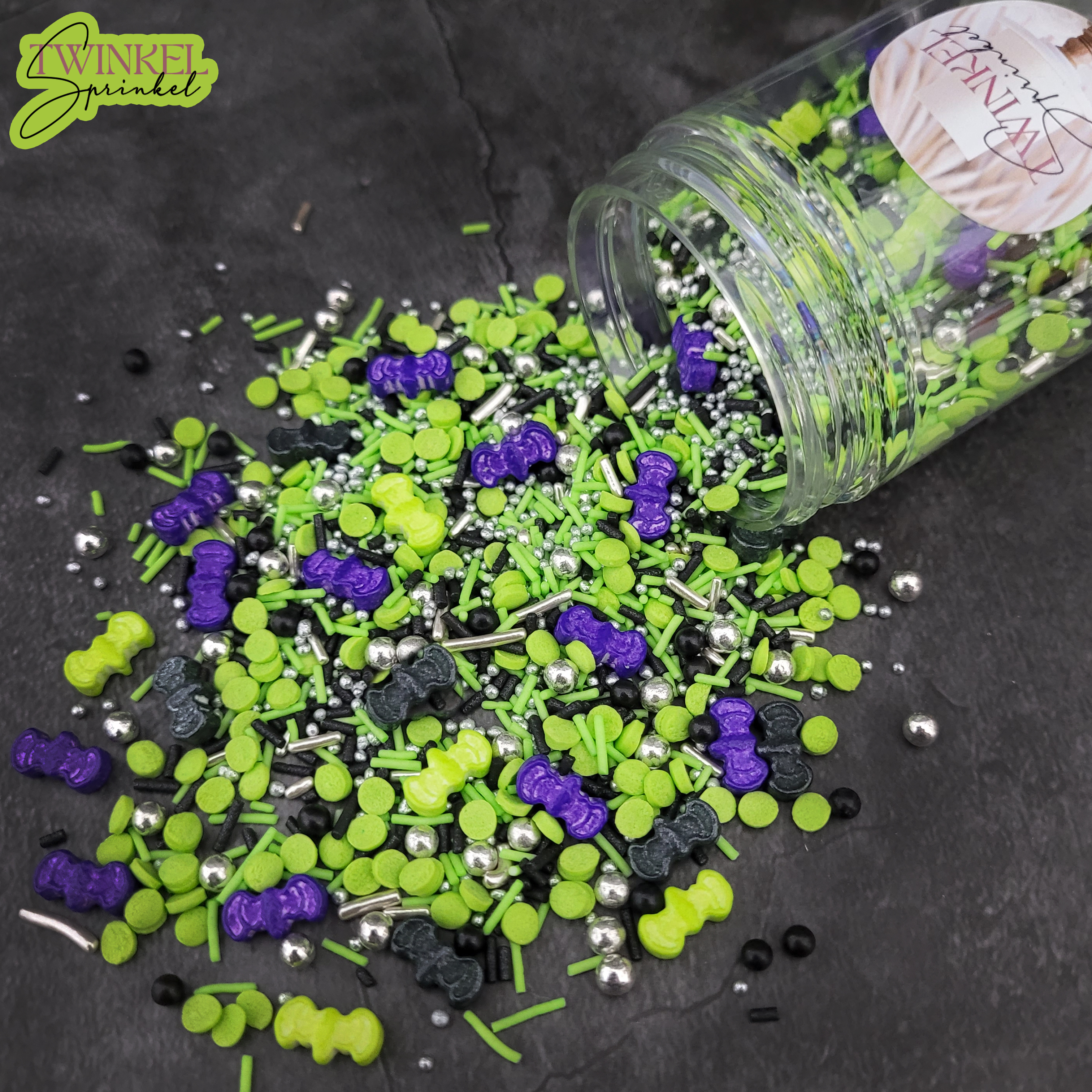 Halloween Bats sprinklemix - 70 gr (chauves-souris) 5 pcs revendeurs