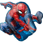 Spiderman ballon métallique