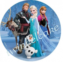 Frozen 2 imprimé comestible (Reine des neiges)