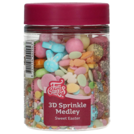 Sweet Easter 3D sprinkle mix - 70 gr