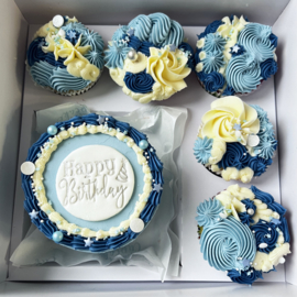 Bento Taart- en cupcakedoos - 10 st (combinatiebox)