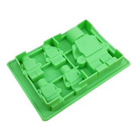 Lego Brick man silicone mould