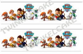 Taartband paw patrol 2