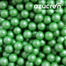 Sugar Pearls Green 4 mm Azucren - 90 gr