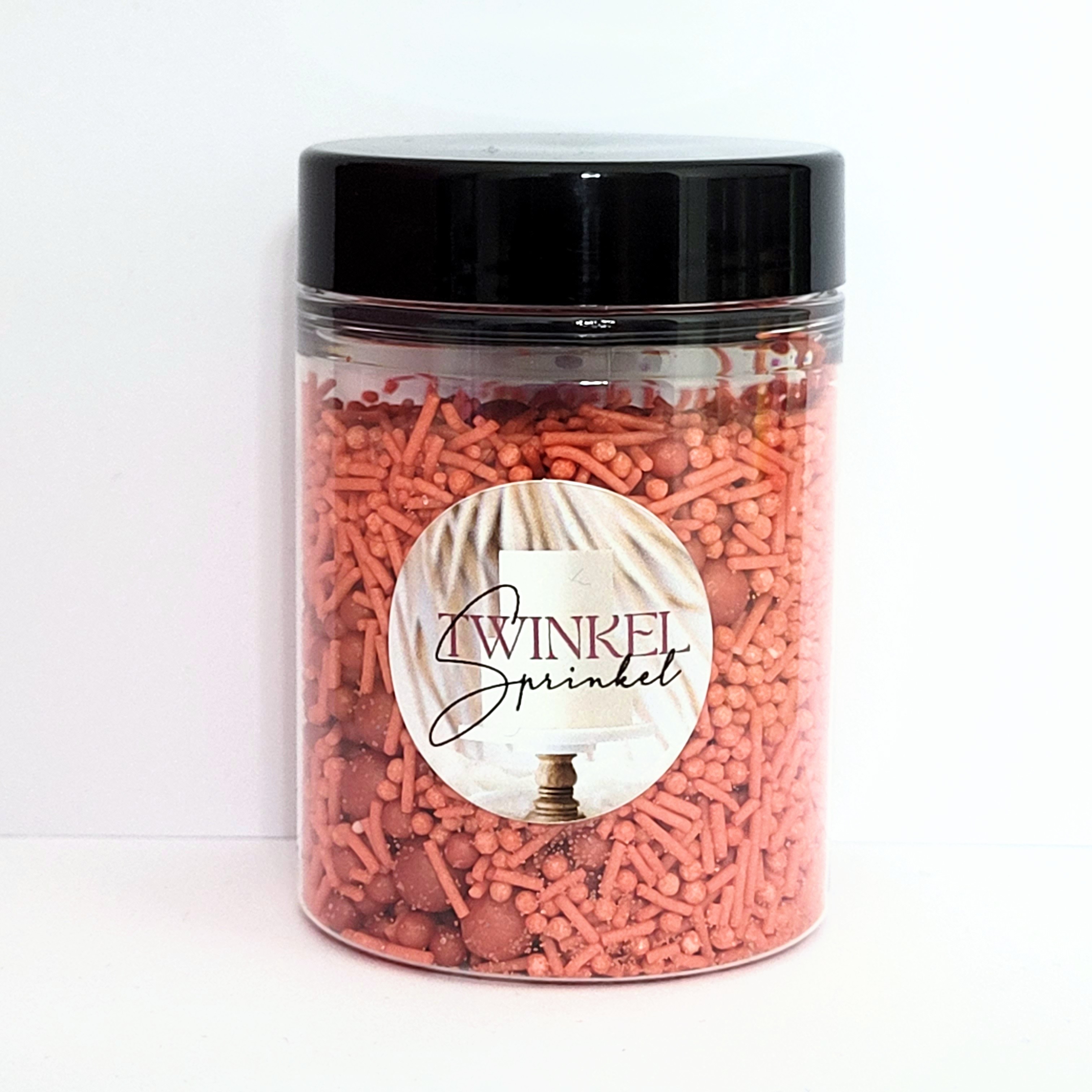Twinkel Sprinkel Unicolor Rood Coral - 70 gr
