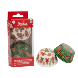 Gingerbread Family baking cups 36 st