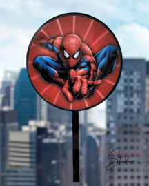 Cake topper Spiderman red