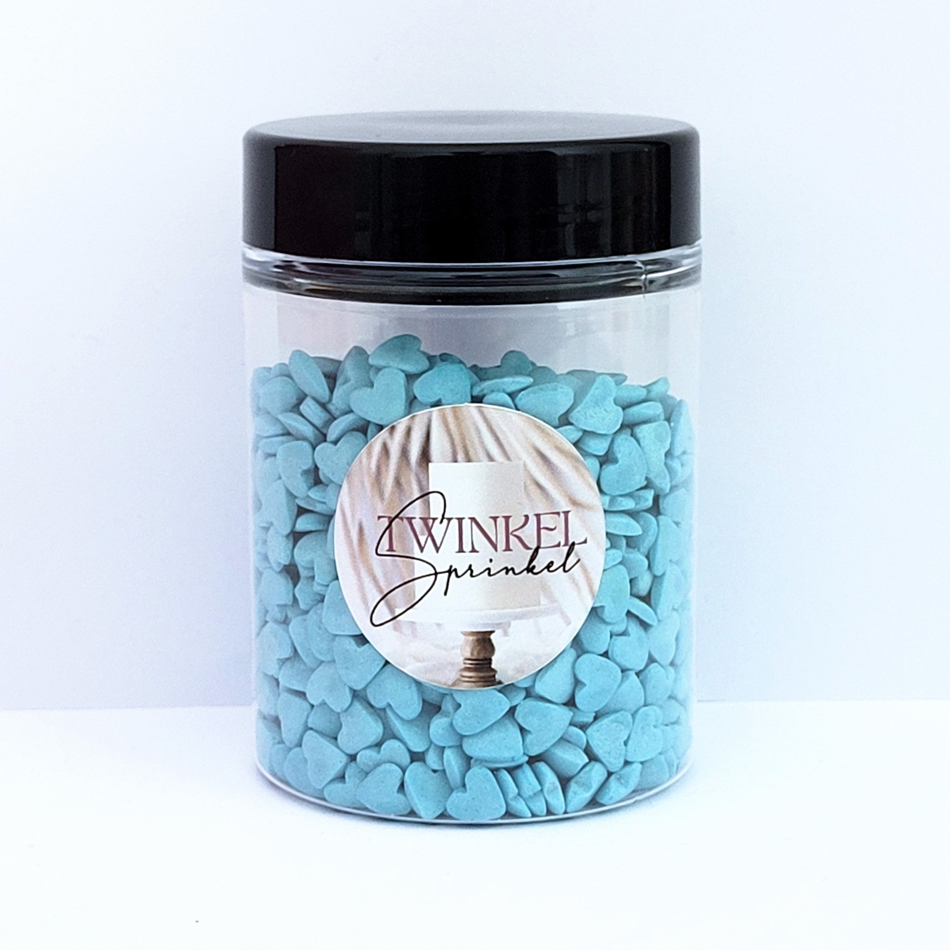 Twinkel Sprinkel Coeurs Bleu Ciel - 60 gr 5 pcs revendeurs
