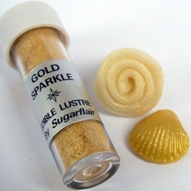 Sugarflair Gold Sparkle Edible Lustre - 2 gr