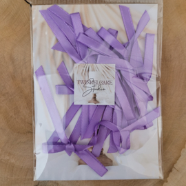 Schleifen small Hellviolet 0.7 cm - 10 st