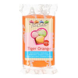 Fondant Orange Tigre 250 gr