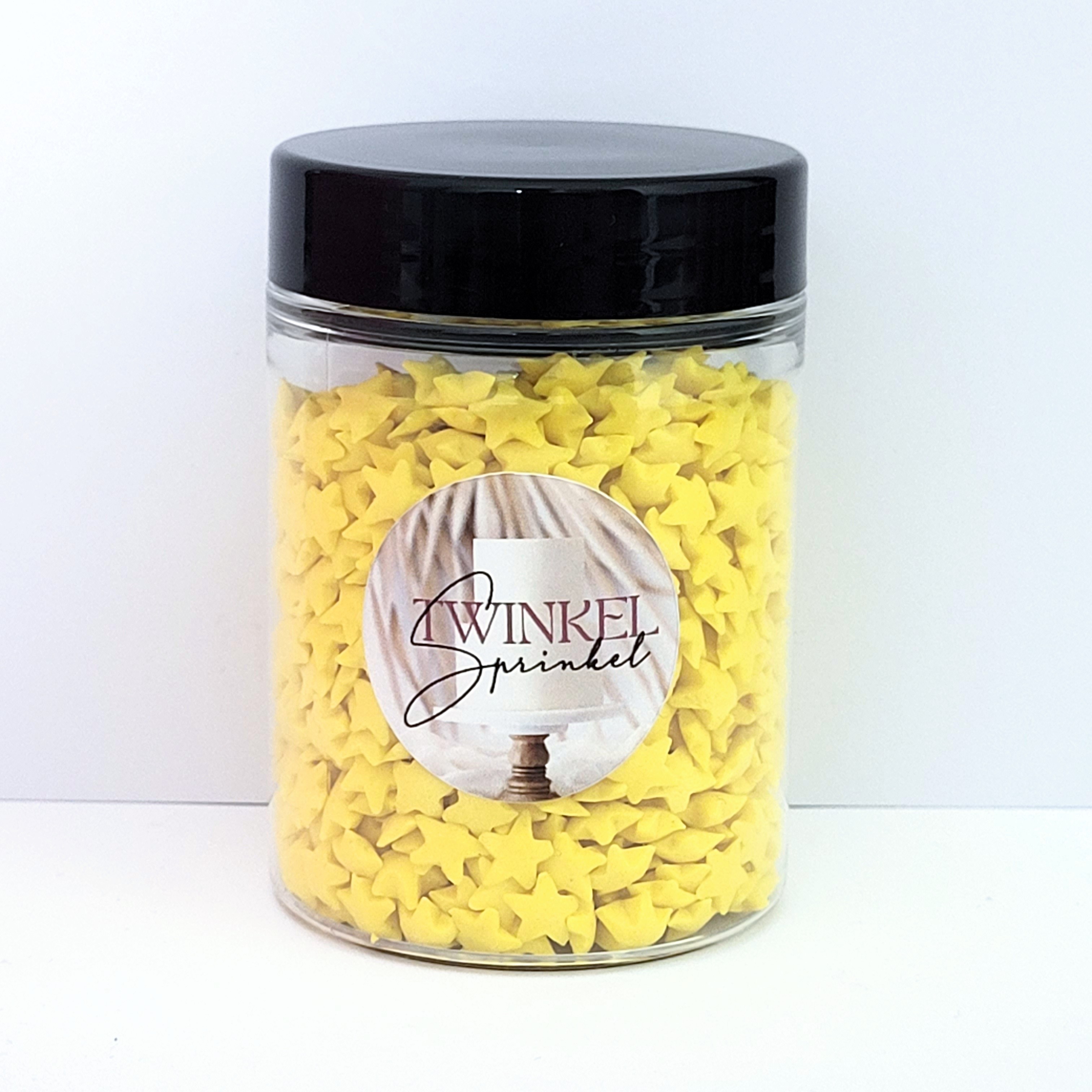 Twinkel Sprinkel Etoile Jaunes - 60 gr. 5 pcs revendeurs