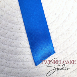 Lint Satijn Large Royal Blue 2.5 cm