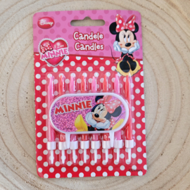 Minnie toppertje + 8 kaarjes B