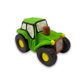 3D Tractor (groen) suikerdecoratie