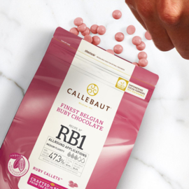 Callebaut Chocolade Callets Ruby - 400 gr