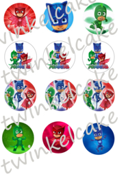 PJ MASKS Cupcakeprint 1