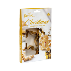 Christmas Golden Cutterset - 5 st