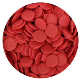 Candy Melts rouge (funcakes) -  250 gr (pistoles)