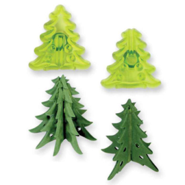 3D Christmas tree Jem cutter - 2 pcs
