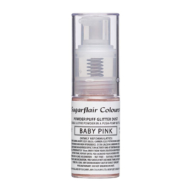 Pump spray glitter dust Baby pink 10 gr E171 Free
