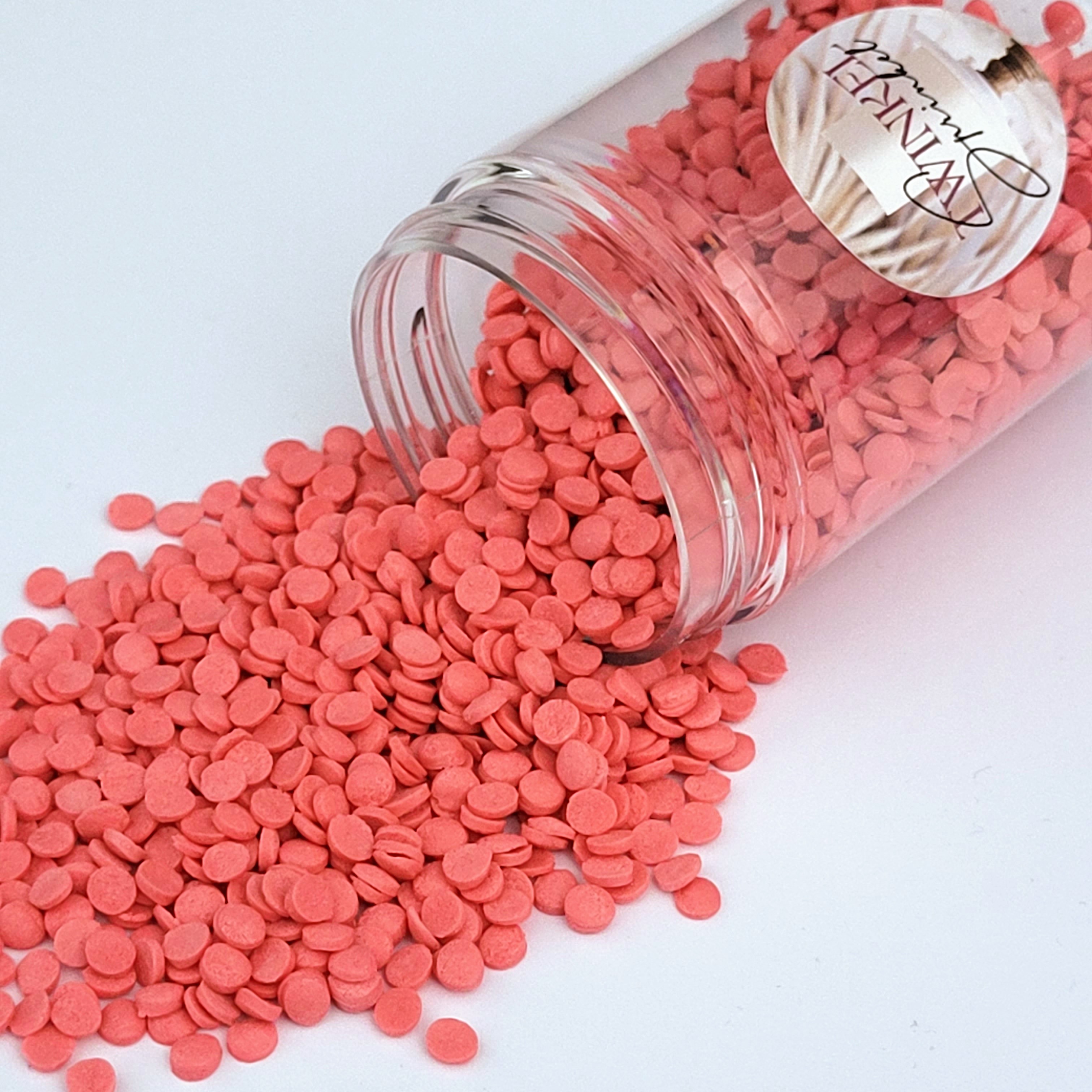 Twinkel Sprinkel Confetti Rood Coral - 60 gr