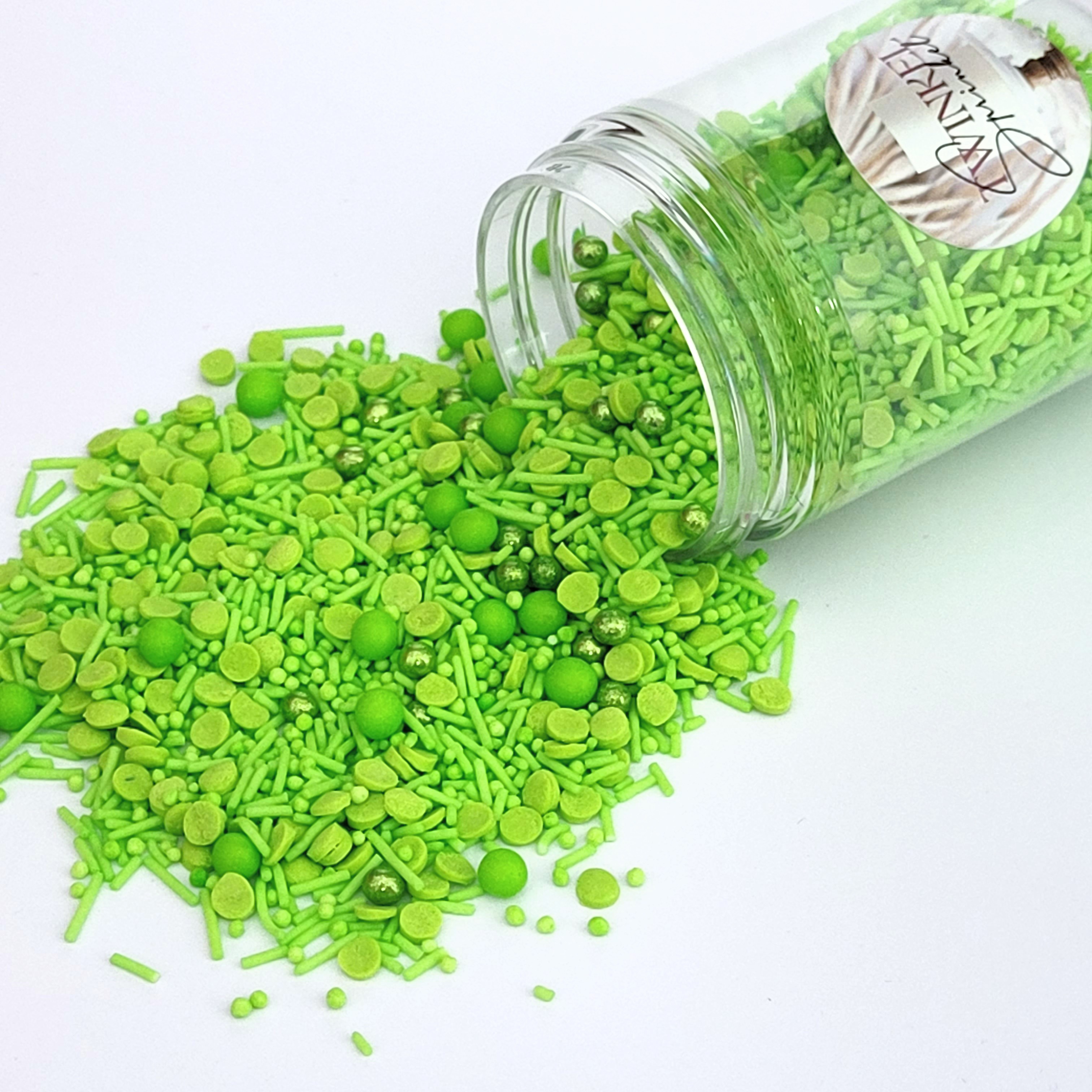 Twinkel Sprinkel Unicolor Licht Groen- 70 gr