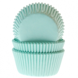 Cake Cups Mint-House of Marie 50 st