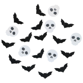 Bats & Skull (wafer paper) - 18 st