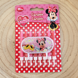 Minnie toppertje + 8 kaarjes