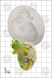 FPC Hatching Dragon 3D (naissance d'un dragon) moule en silicone