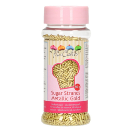 Sugar Strands Metallic Gold - 80 gr (vermicelles sucre d'oré)