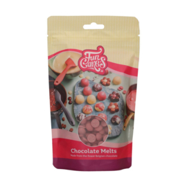 Chocolade Melts Ruby - 200 gr