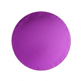 Cake Drum Round Purple 25 cm