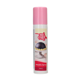 Lustre Spray Metallic Black (Funcakes) - 100 ml E171 Free