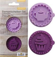 Stempelset cupcake en theepot