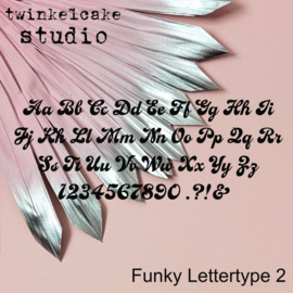 Funky lettertype 2