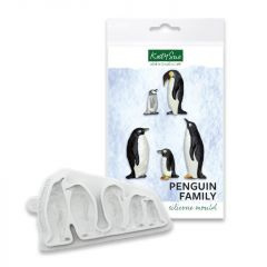 Penguin Family by Katy Sue (famille de Pingouins)