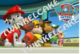 Taartprint paw patrol rechthoek 3