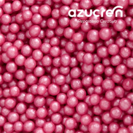 Suikerparels donker rose 4 mm Azucren - 90 gr