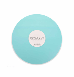 Cake Board Pastel Blue 25 cm rond