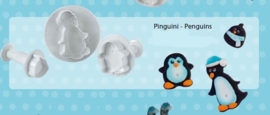 Pinguin Plunger/Cutter Stempelausstechers set 3 st