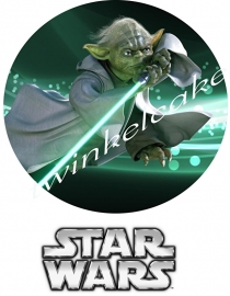 Essbare Bilder Star Wars  Yoda 2