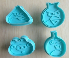 Angry Birds plunger set - 4 pcs