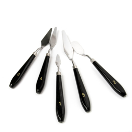Palet knives set van 5