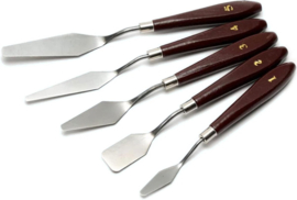 Palet knives set van 5