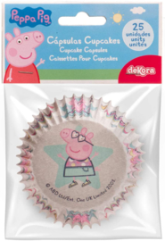 Peppa Pig Baking Cups - 25 st