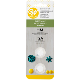 Wilton jeu douilles 1M & 1A set 2 Pcs