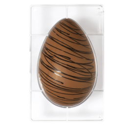 Egg 500 gr chocolate mould (1 cavity) 175 x 260 mm